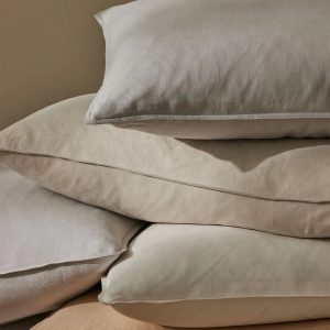 Ravello Linen Pillowcase Pair - Standard